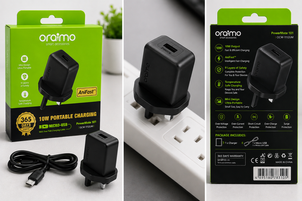 Oraimo PowerMate 101 10W portable charger Kenya