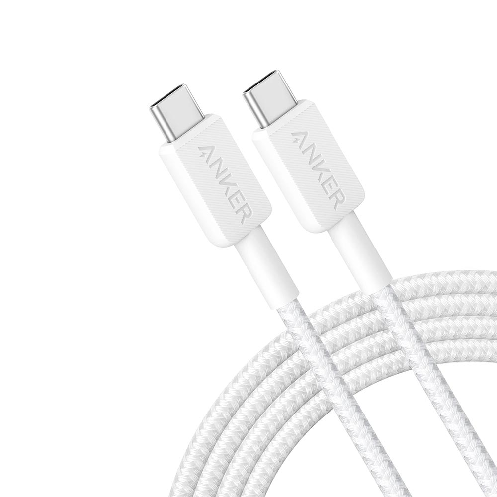 Anker 322 USB-C to USB-C Cable 6ft White - genuine Anker product photo Kenya