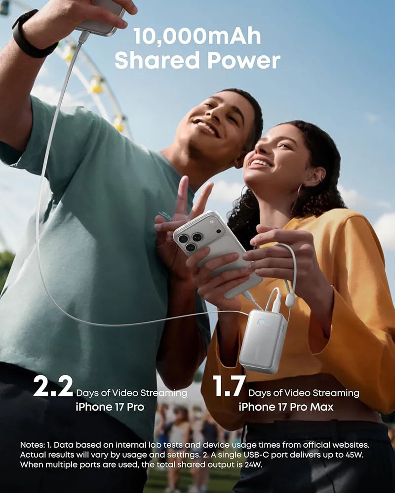 Anker Nano 10K 45W Power Bank packaging and accessories - buy online Kenya