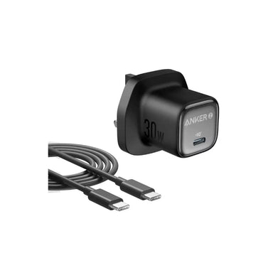 Anker Zolo 30W PD 3.0 Charger with Cable Black - genuine Anker product photo Kenya