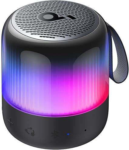 Soundcore Glow Mini Portable Bluetooth Speaker A3136011