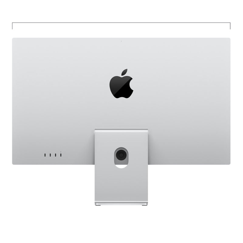 Side view of Apple Studio Display with adjustable stand