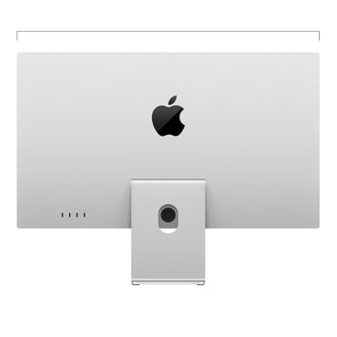 Side view of Apple Studio Display with adjustable stand