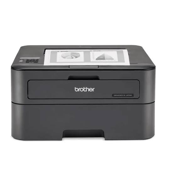 Brother HL-L2365DW wireless monochrome laser printer front view