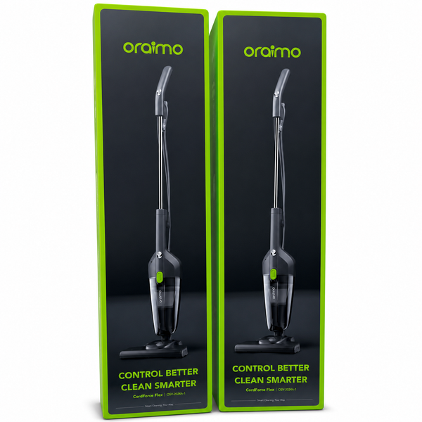 Oraimo CordForce Flex OSV-252A stick vacuum cleaner with folding wand