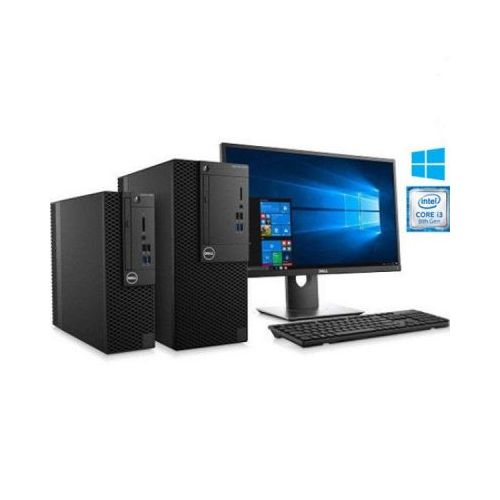 DELL OptiPlex 3060, Intel Core I3, 4GB- 1TB HDD, DOS WITH 18.5 TFT