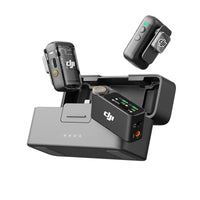 DJI Mic 3 wireless microphone system with charging case