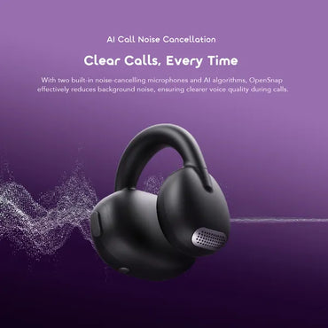 Oraimo OpenSnap earbuds charging case black