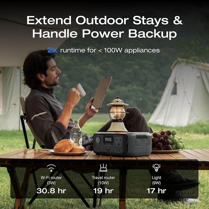 Ecoflow River 3 Portable Power Station 10ms UPS packaging and accessories - buy online Kenya