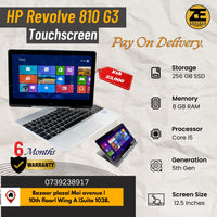 HP Revolve 810 G3| Core i5 |8GB RAM+ 256GB SSD| 12.5" Display| Touchscreen -Price in Kenya