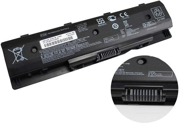 HP PI06 / P106 Compatible Battery Original — Fits HP ENVY / Pavilion 14-17 / 710417-001 / 709988-421 | 10.8V 6-Cell Li-ion