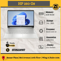 HP 250 G8 | Core i3-11th Gen | 8GB RAM +  512 GB SSD- Price in Kenya.