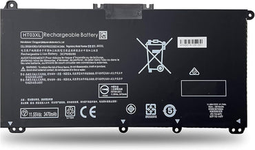 HP HT03XL laptop battery replacement for Pavilion 15-CS series