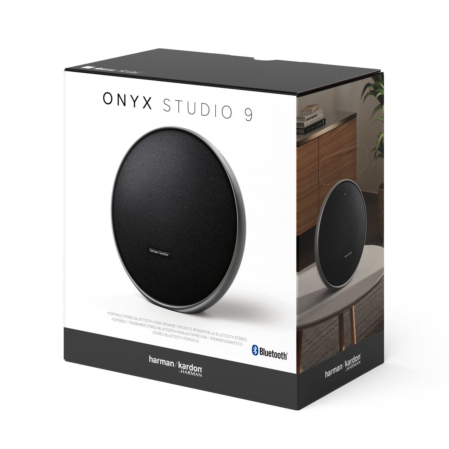 Harman Kardon Studio 9 premium wireless Bluetooth speaker front view