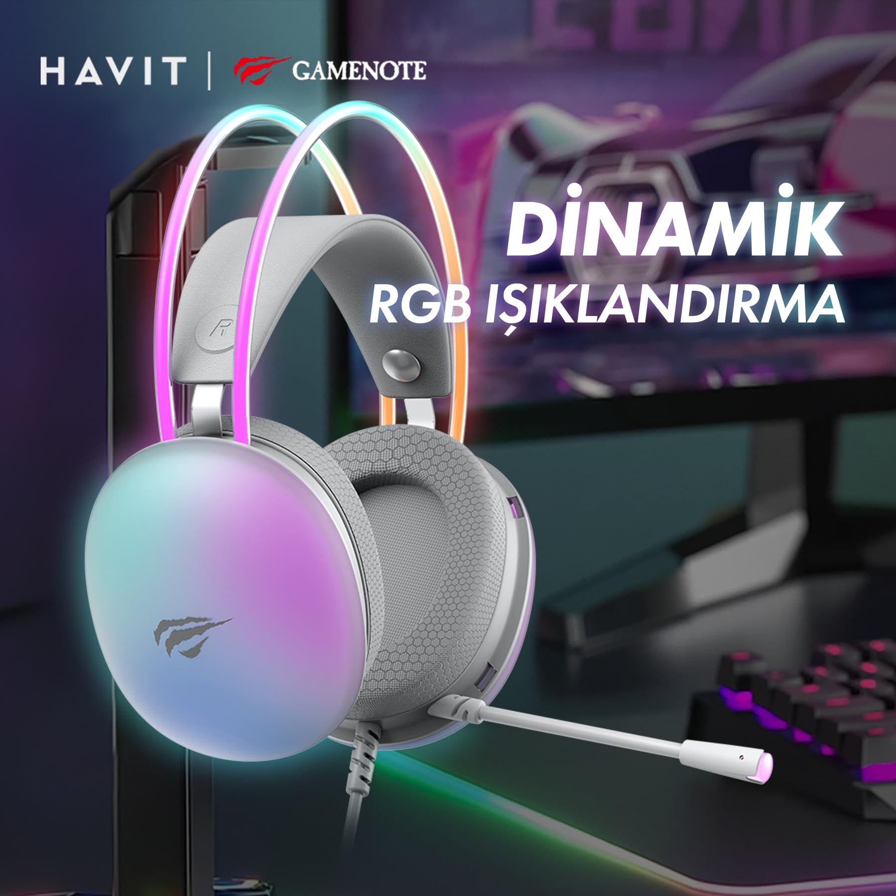 Immersive sound Havit H2037d gaming series headphone