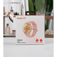 Havit M9048 AMOLED Pink Lady Smart Watch packaging and accessories - buy online Kenya