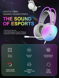 Havit H2037d Gaming Headphone with noise-canceling mic