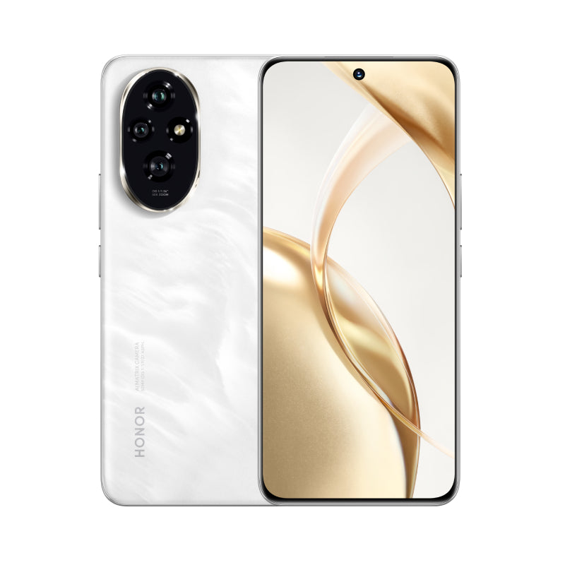 Honor H200 front and back design – 8GB RAM + 256GB storage