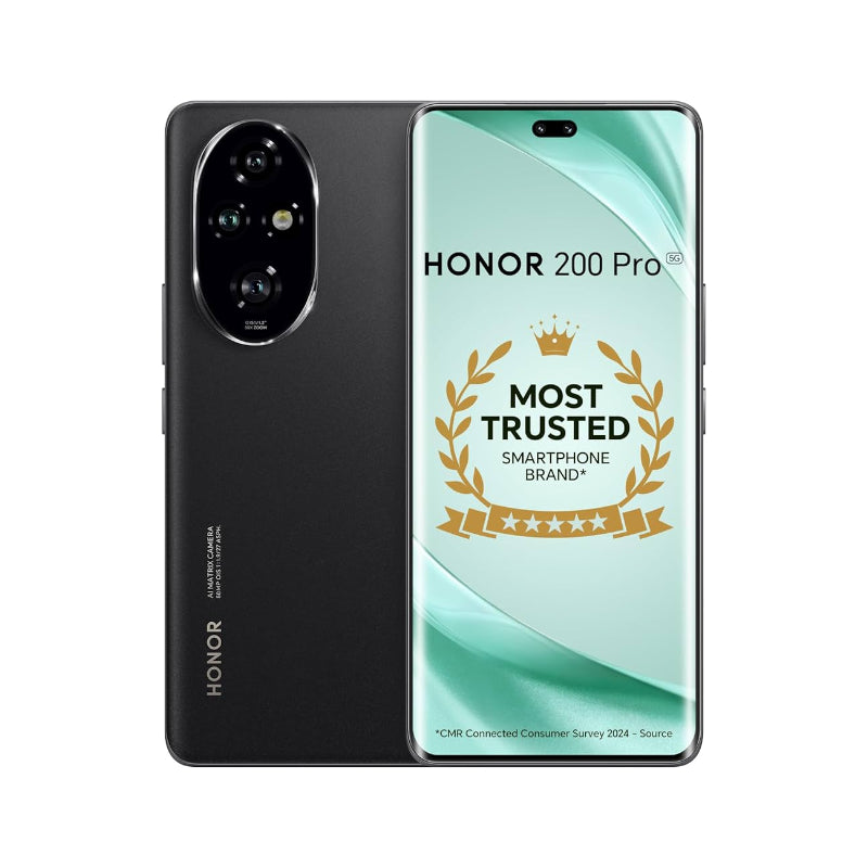 Honor H200 Pro charging & side profile view