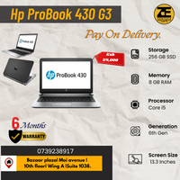 Hp ProBook 430 G3 | Core i5 | 6th Gen |  8GB RAM & 256 GB SSD-Price in Kenya