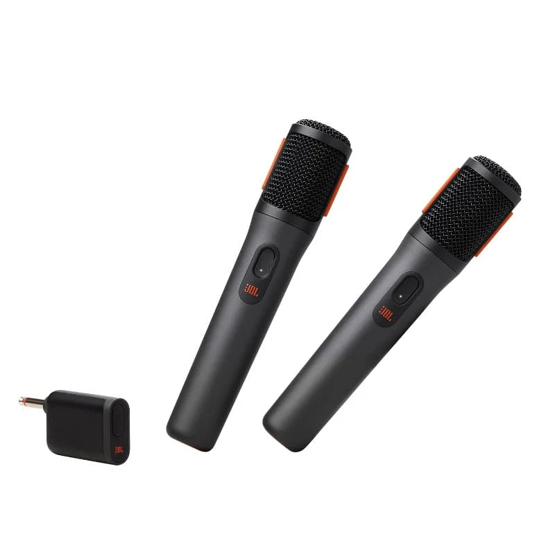 Dual JBL wireless microphones for party and stage use