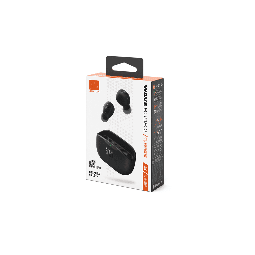 JBL WAVE BUDS 2 Bluetooth earbuds ergonomic in-ear design