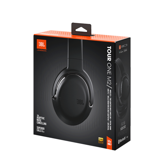 JBL Tour One M2 wireless noise cancelling headphones black