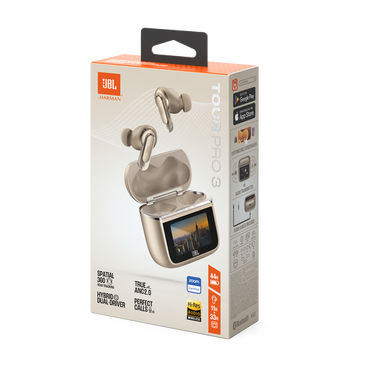 JBL Tour Pro 3 premium earbuds for calls and music