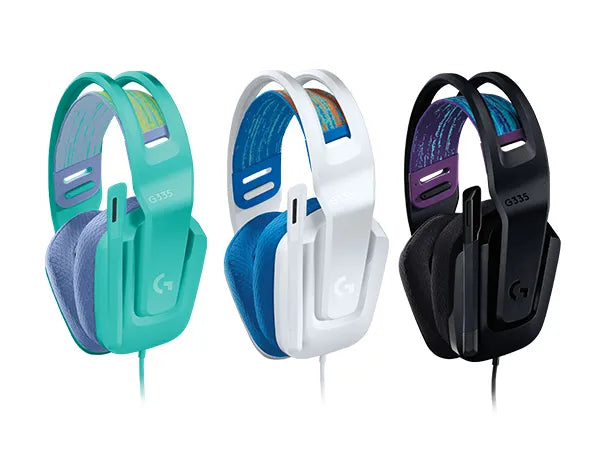 "Logitech G335 comfortable gaming headset with 3.5mm connection – For PC, PS, and Xbox"