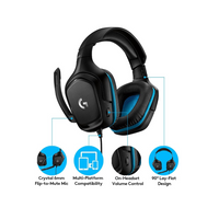 Logitech  G432 Wired Virtual 7.1-Channel Gaming Headset-Price in Kenya.