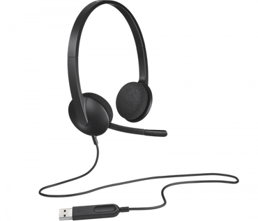 Logitech H340 Wired USB Stereo Headset with Noise-Cancelling Mic-Price in Kenya.. in Kenya | Zentech