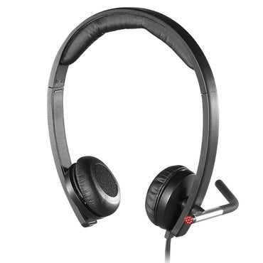 Logitech H650e Business USB Headset with Noise Cancelling Microphone