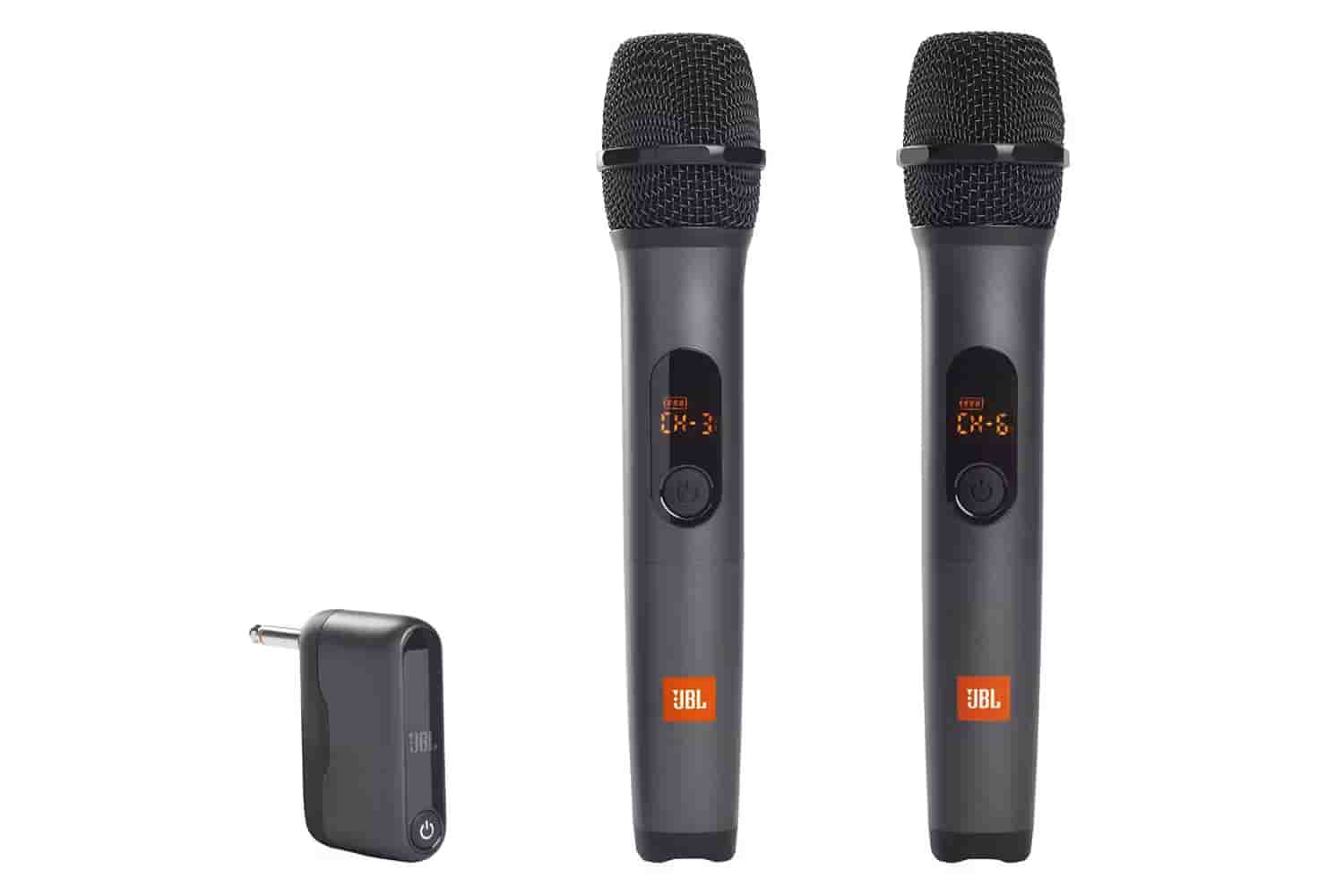 JBL Wireless Mic Set dual handheld microphones