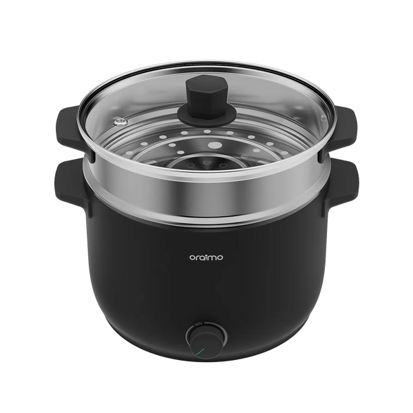 Oraimo Smart Cooker OHP-201A multi-functional electric pressure cooker in dark gray on kitchen counter