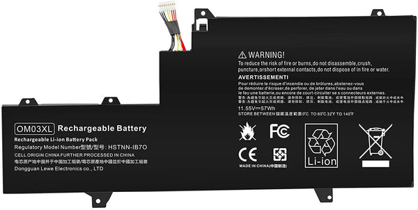 HP OM03XL laptop battery replacement for EliteBook 840 G5