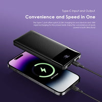 Oraimo Toast 22.5 Byte OPB-7100Q 10,000mAh 22.5W Power Bank – Fast Charging with LED Digital Display