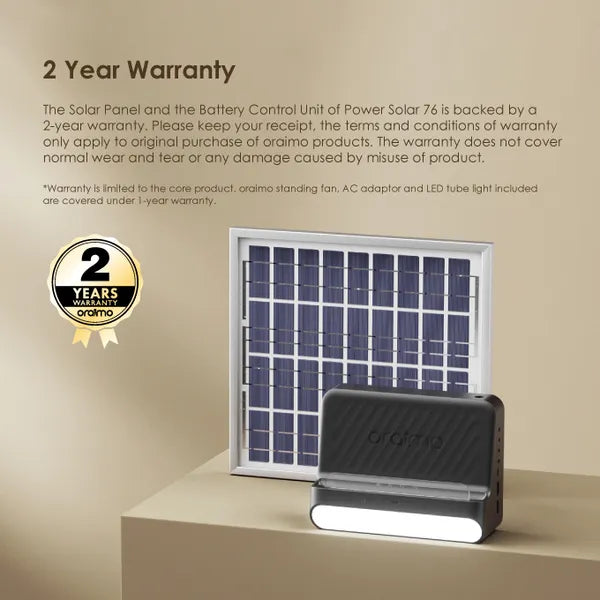 Oraimo  Power Solar+Fan (OPS-1)-Price in Kenya