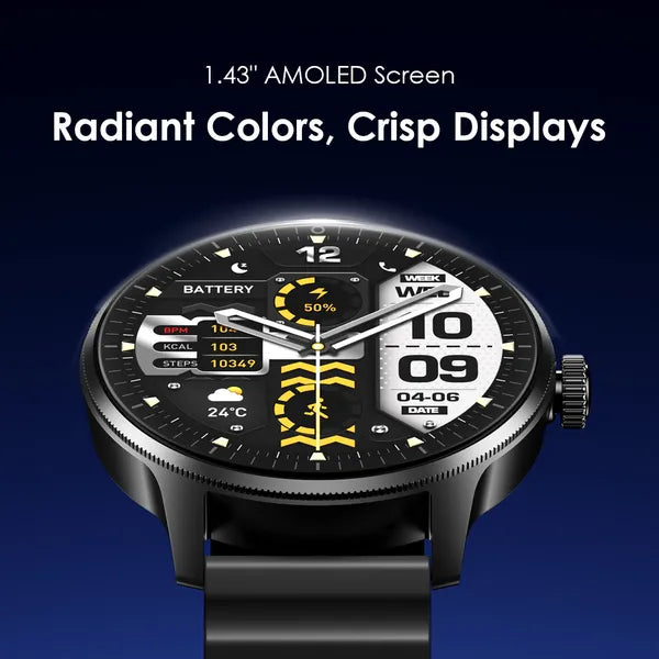 Oraimo Watch 5R Pro Smartwatch | Advanced Health & Fitness Tracker