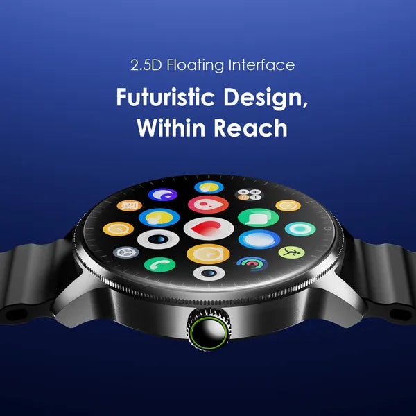 Oraimo Watch 5R Pro Smartwatch | Advanced Health & Fitness Tracker