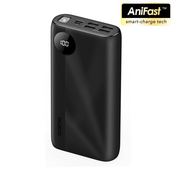 Oraimo  30,000mAh Power Bank | 15W   (300 Lite Model OPB-1301)-Price in Kenya.