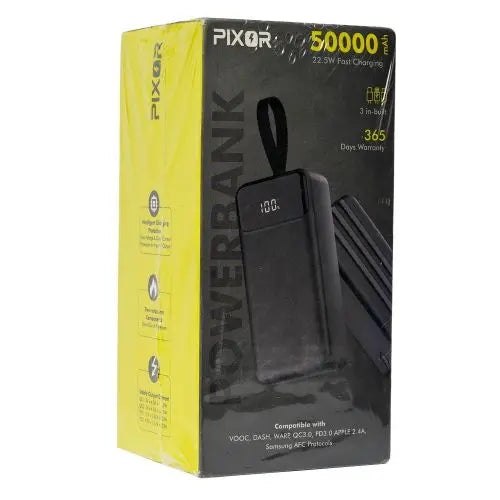 Pixor Powerbank 22.5W 50000mAh