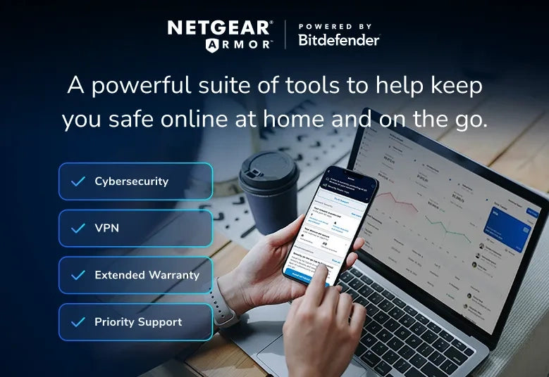 Netgear Nighthawk RS100 WiFi 7 Router packaging and accessories - buy online Kenya