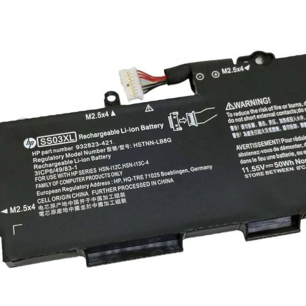 HP SS03XL / SSO3XL  Battery Replacement for EliteBook 735/745/830/840/846 G5-G6 & ZBook 14U G5-G6 | 11.55V 50Wh