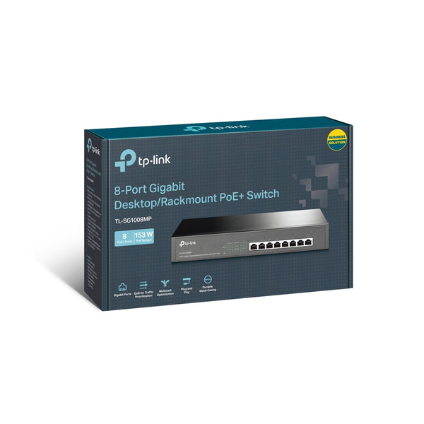 TP-Link Network Switch TL-SG1008MP - genuine TP-Link product photo Kenya