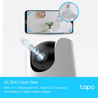 Tapo Pan/Tilt Camera C225 packaging and accessories - buy online Kenya