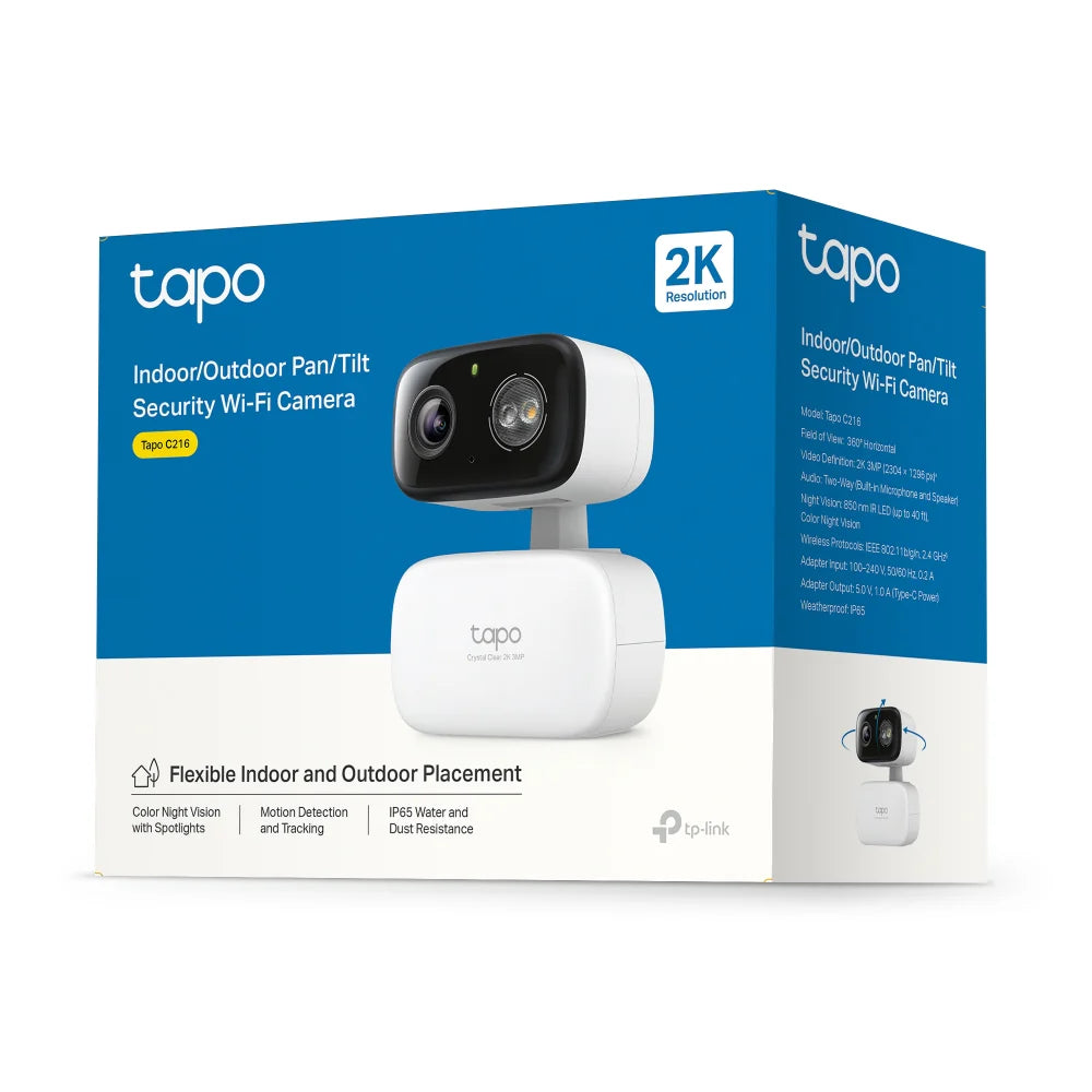 Tapo Outdoor Security Camera C216 - genuine Tapo product photo Kenya