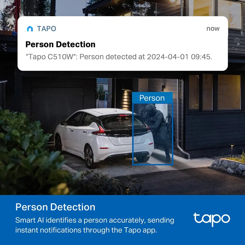 Tapo Outdoor Security Camera C510W packaging and accessories - buy online Kenya