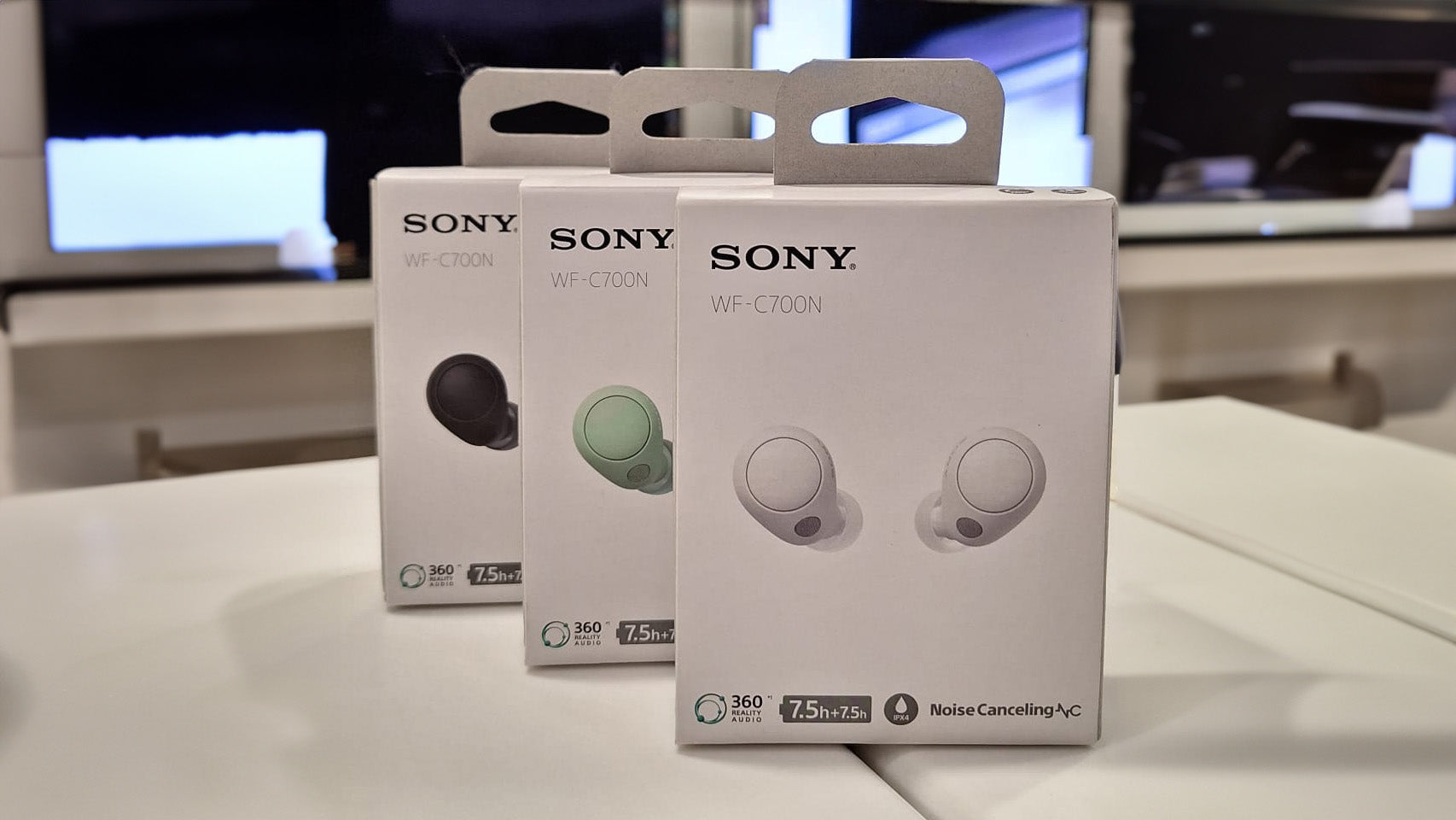 Sony WF-C700N ergonomic fit for all-day comfort