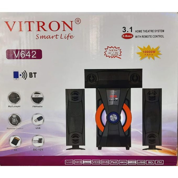 Vitron V642 3.1 Home Theatre System Bluetooth Speaker Kenya