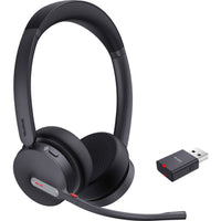 Yealink WH64 Hybrid Dual – Wireless DECT Headset with Dual-Ear Design and Base Station (Teams Certified)